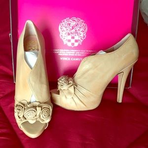 Vince Camuto Leather Heels